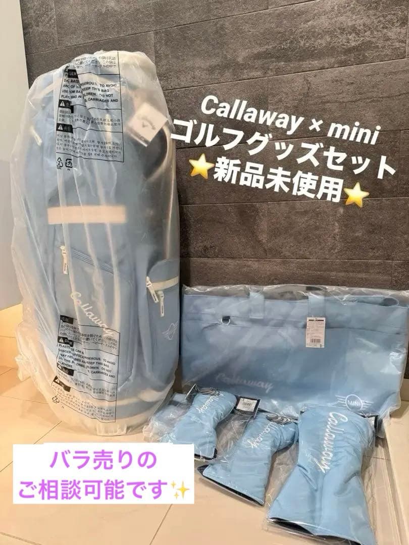 【即購入可❣️最終セール⛳️】 キャロウェイ MINI ゴルフ 6点セット✨