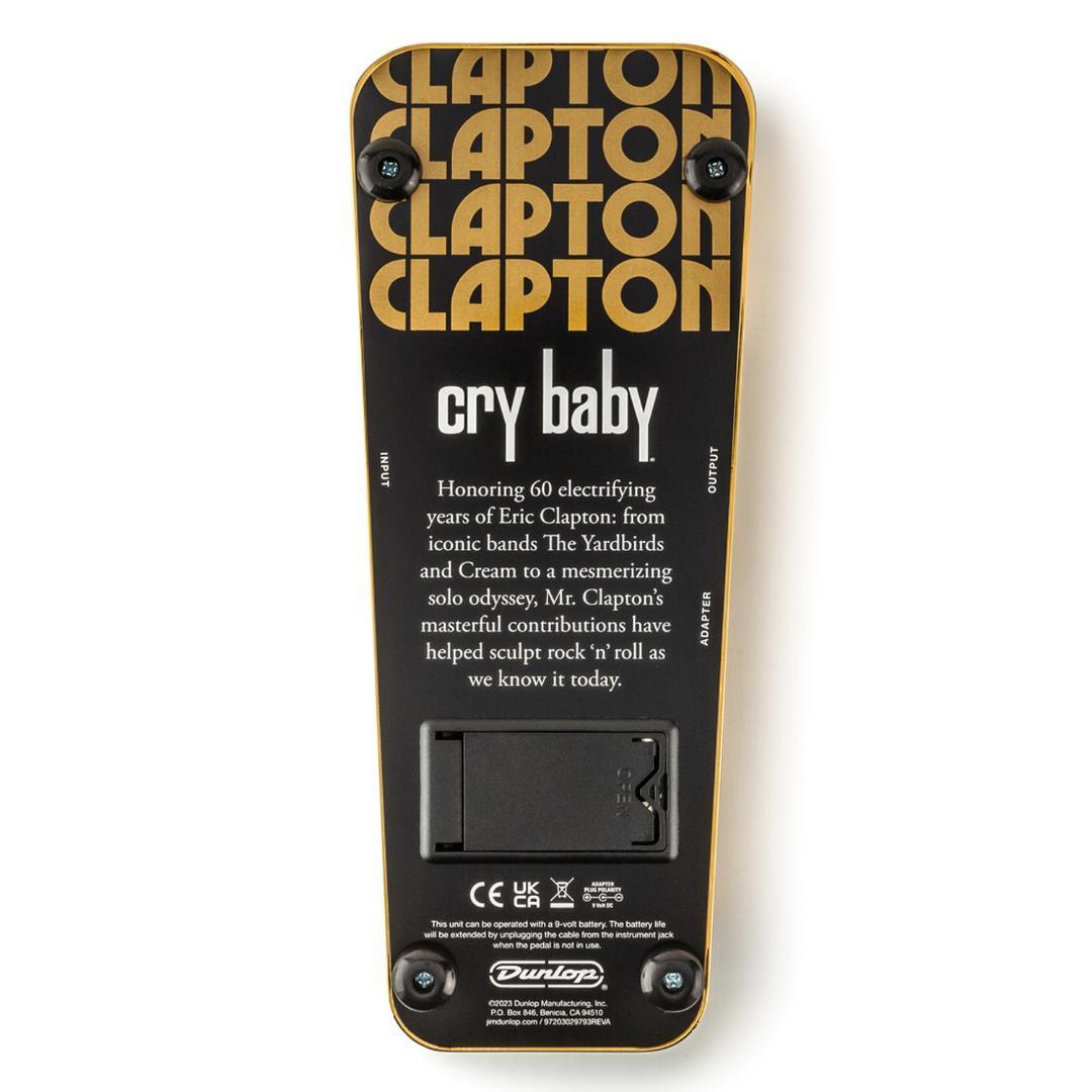 ギター DUNLOP ERIC CLAPTON CRY BABY WAH EC95G
