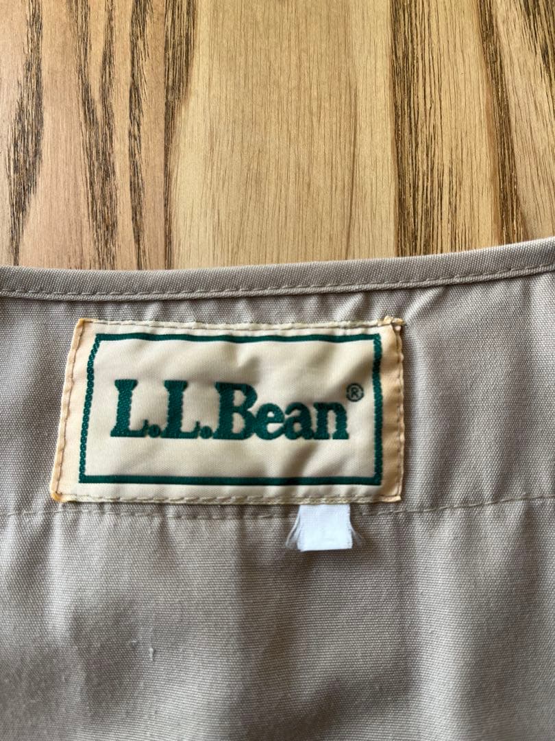 L.L.Bean90'フィッシングベスト　『山タグ』Lサイズ