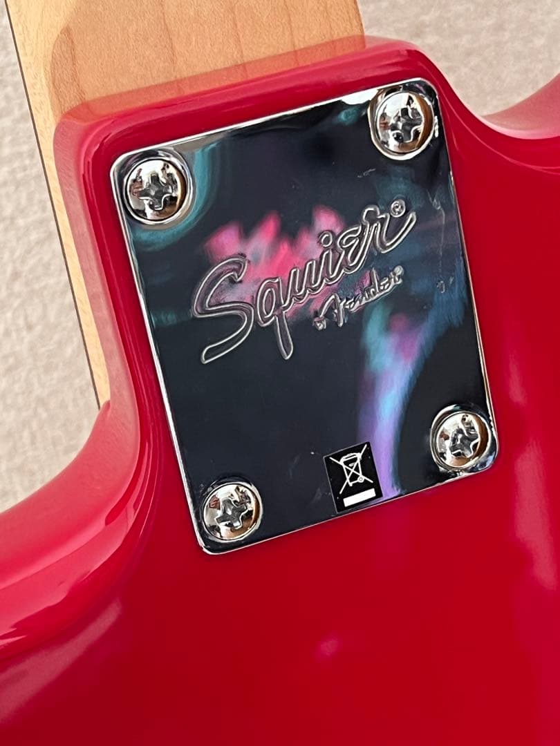 squier by fender bullet strat スクワイヤー レッド