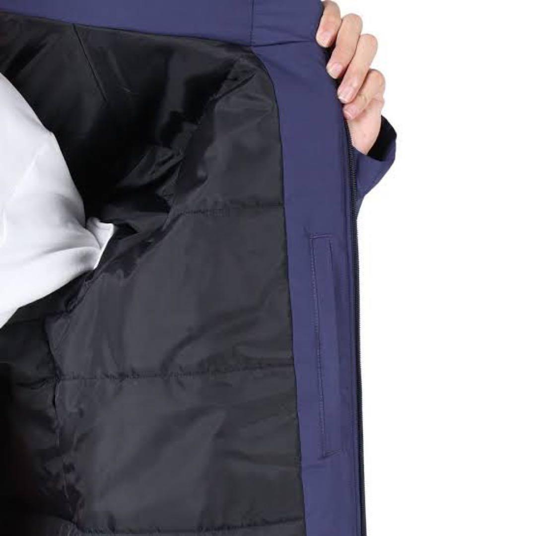 新品特価 asics アシックス A77Evol 中綿ロング ベンチコート L