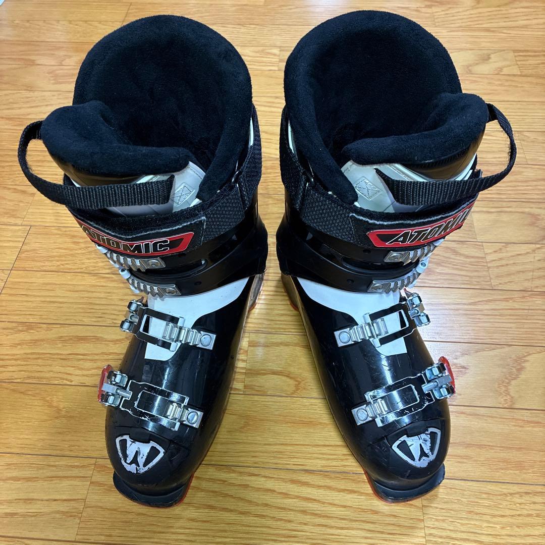 Atomic スキーブーツ ブラック/レッド