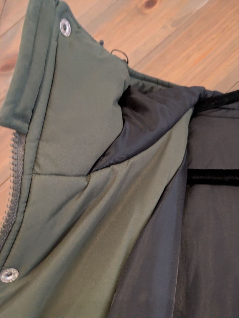 ルースイソンブラ オリーブ グリーン トリカゴ ベンチコート