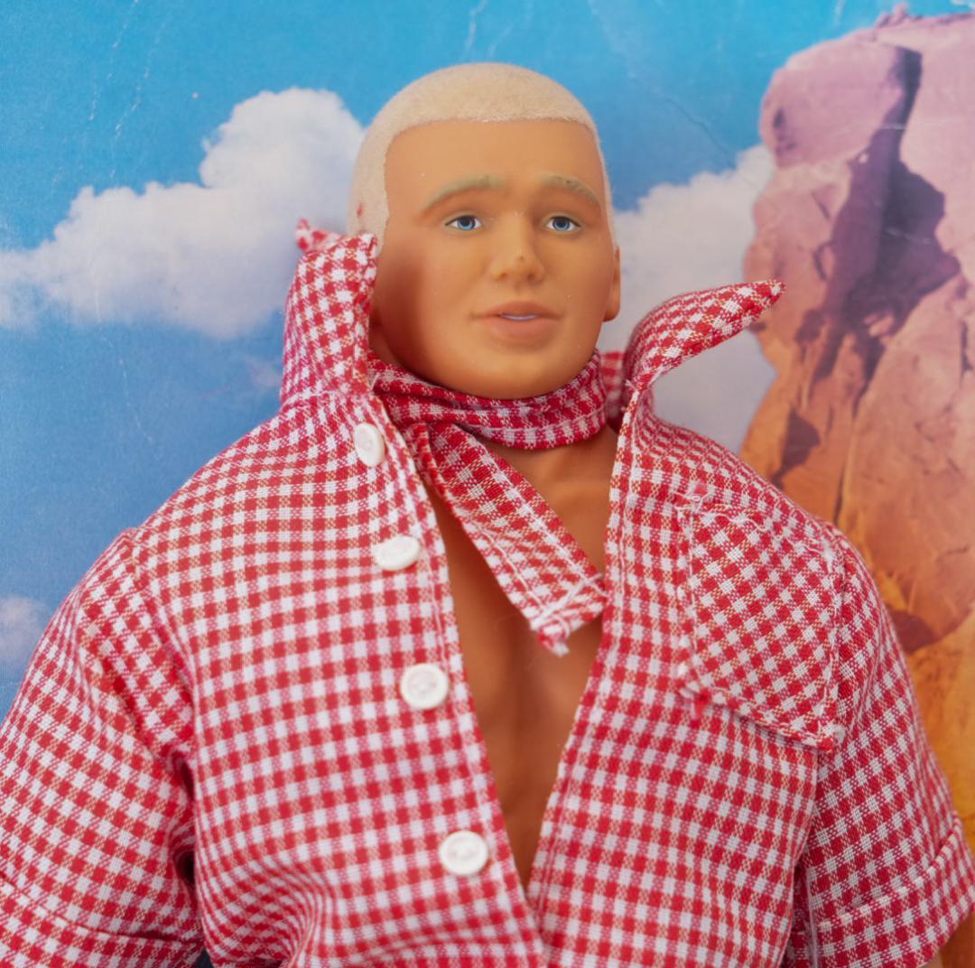 未使用 廃盤 Billy doll カウボーイ ソフビ レア