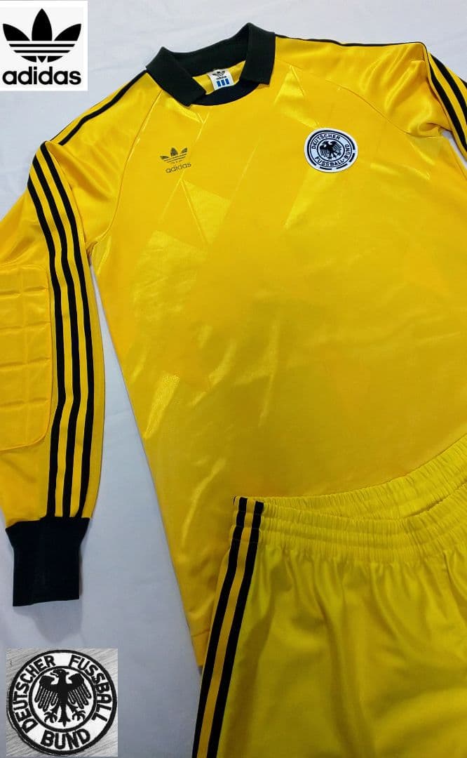 激レア希少 西ドイツ代表 ゴールキーパー ユニフォーム 上下セット シューマッハ
