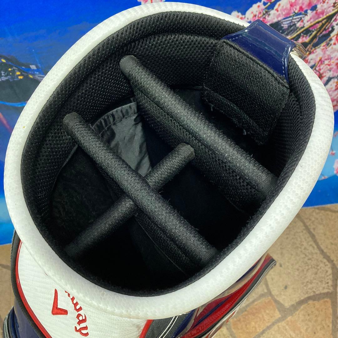寶BU-1102 callaway SOLID17JMキャディバッグ エナメル