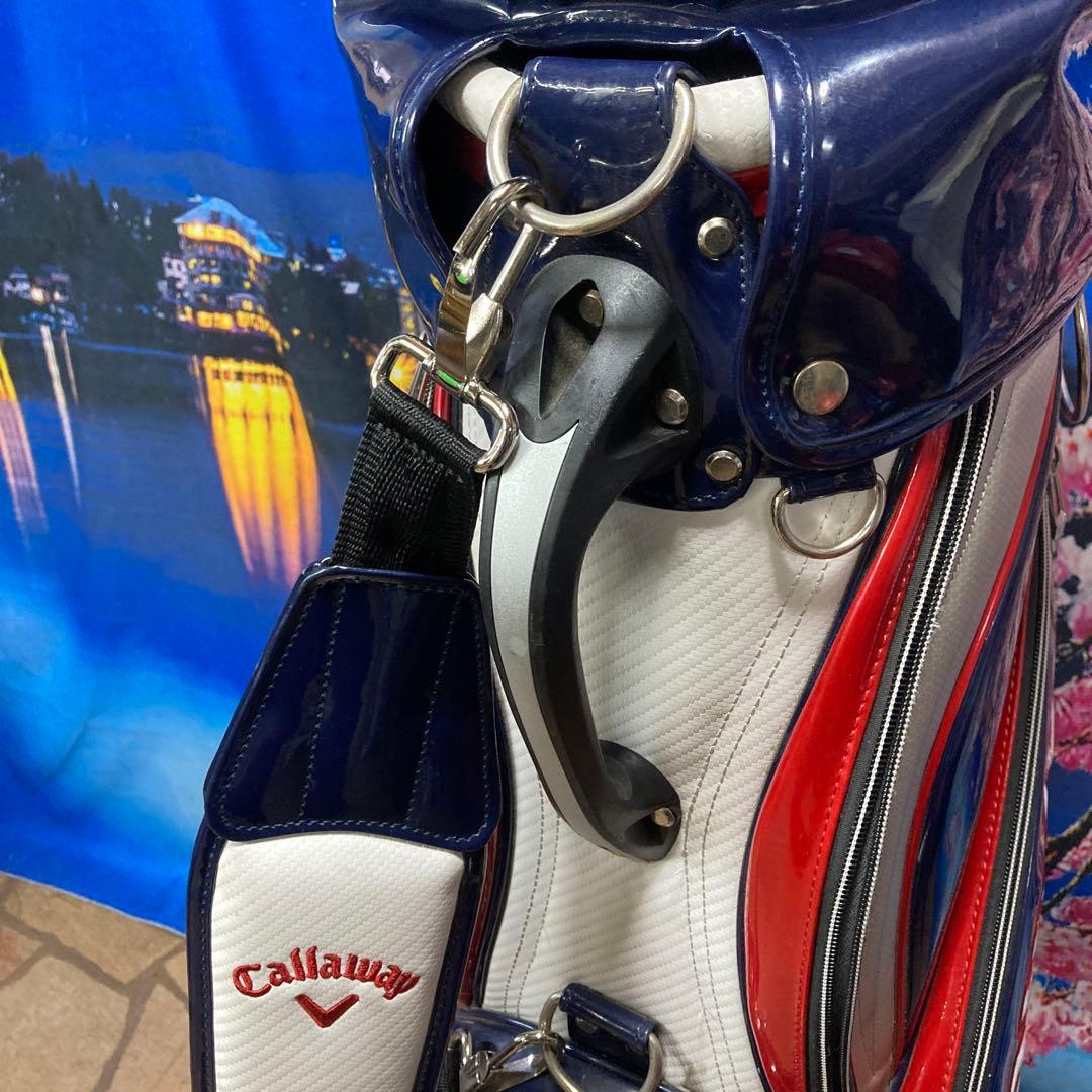 寶BU-1102 callaway SOLID17JMキャディバッグ エナメル
