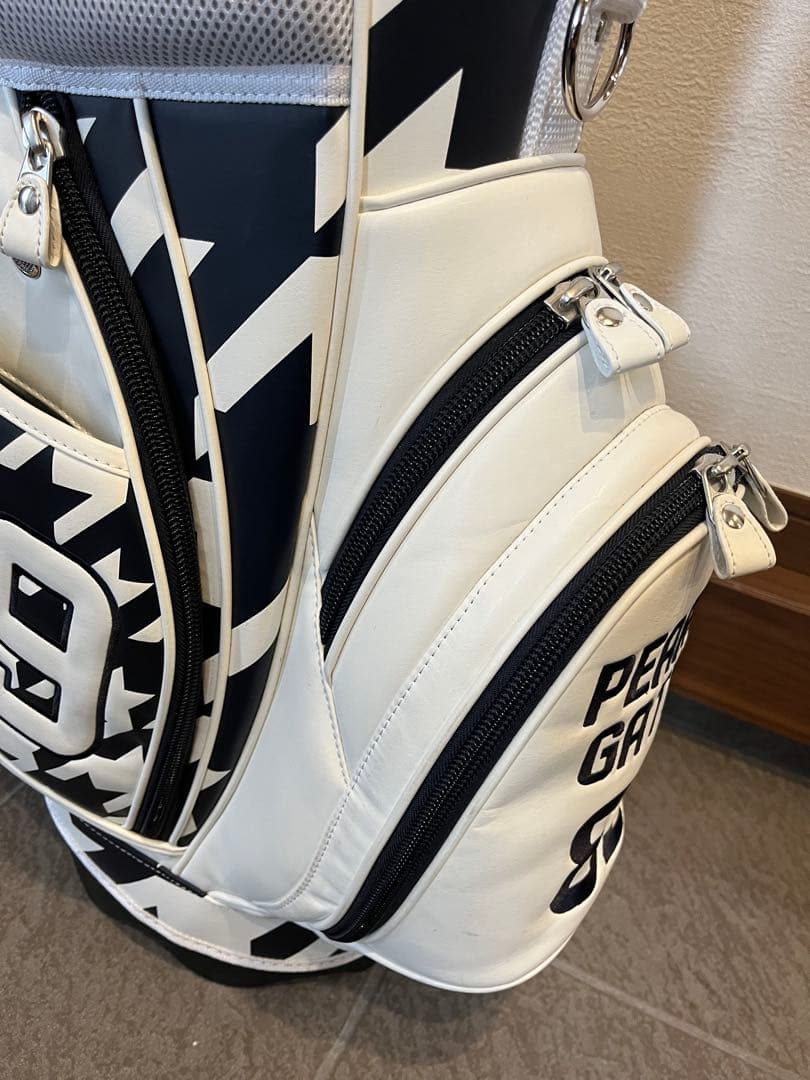 PEARLY GATES パーリーゲイツ　キャディバッグ 千鳥柄