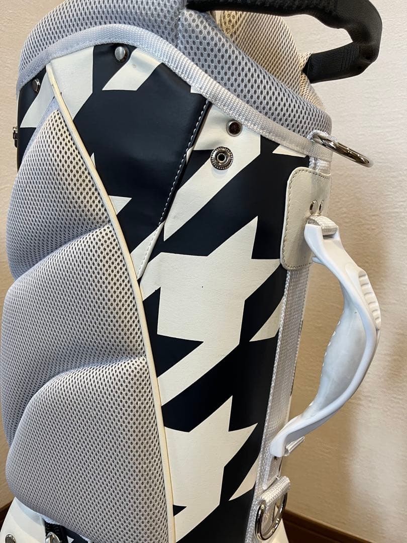 PEARLY GATES パーリーゲイツ　キャディバッグ 千鳥柄