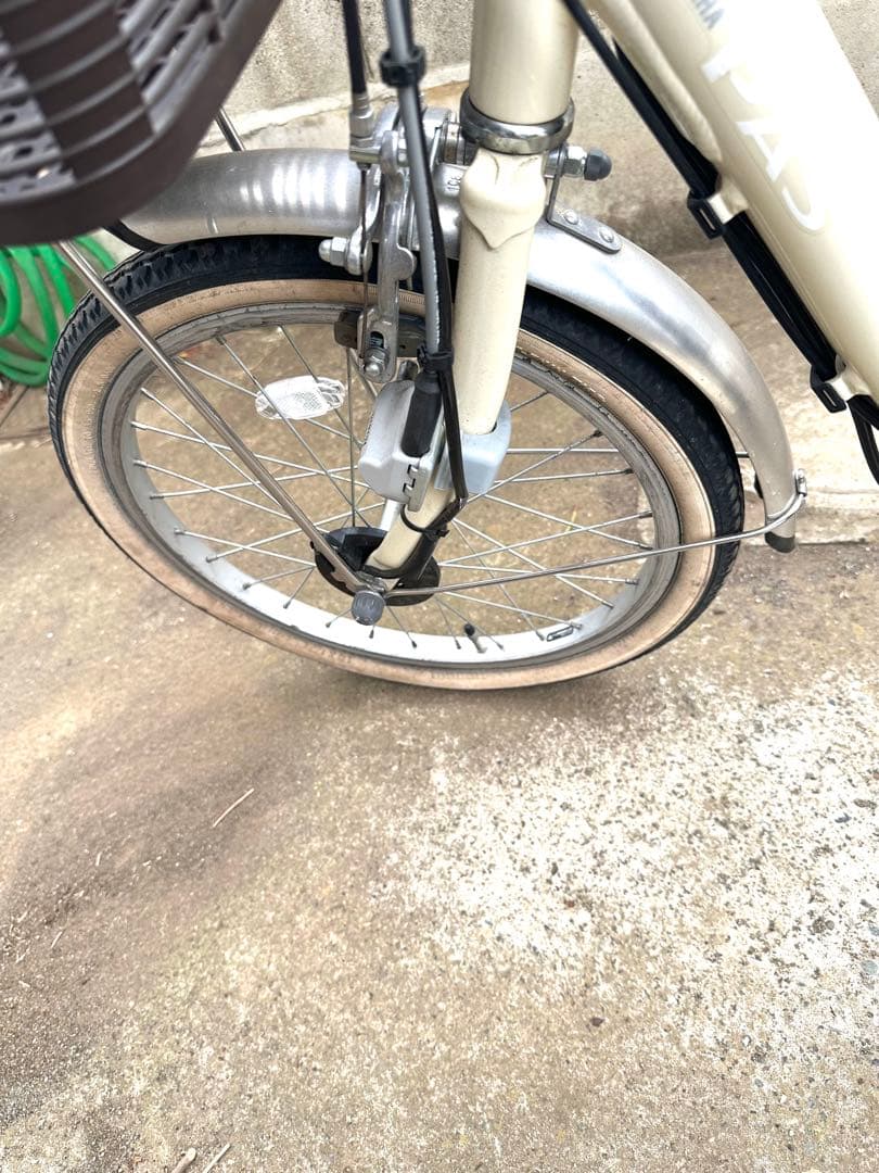 YAMAHA 電動アシスト三輪車 前カゴ付き