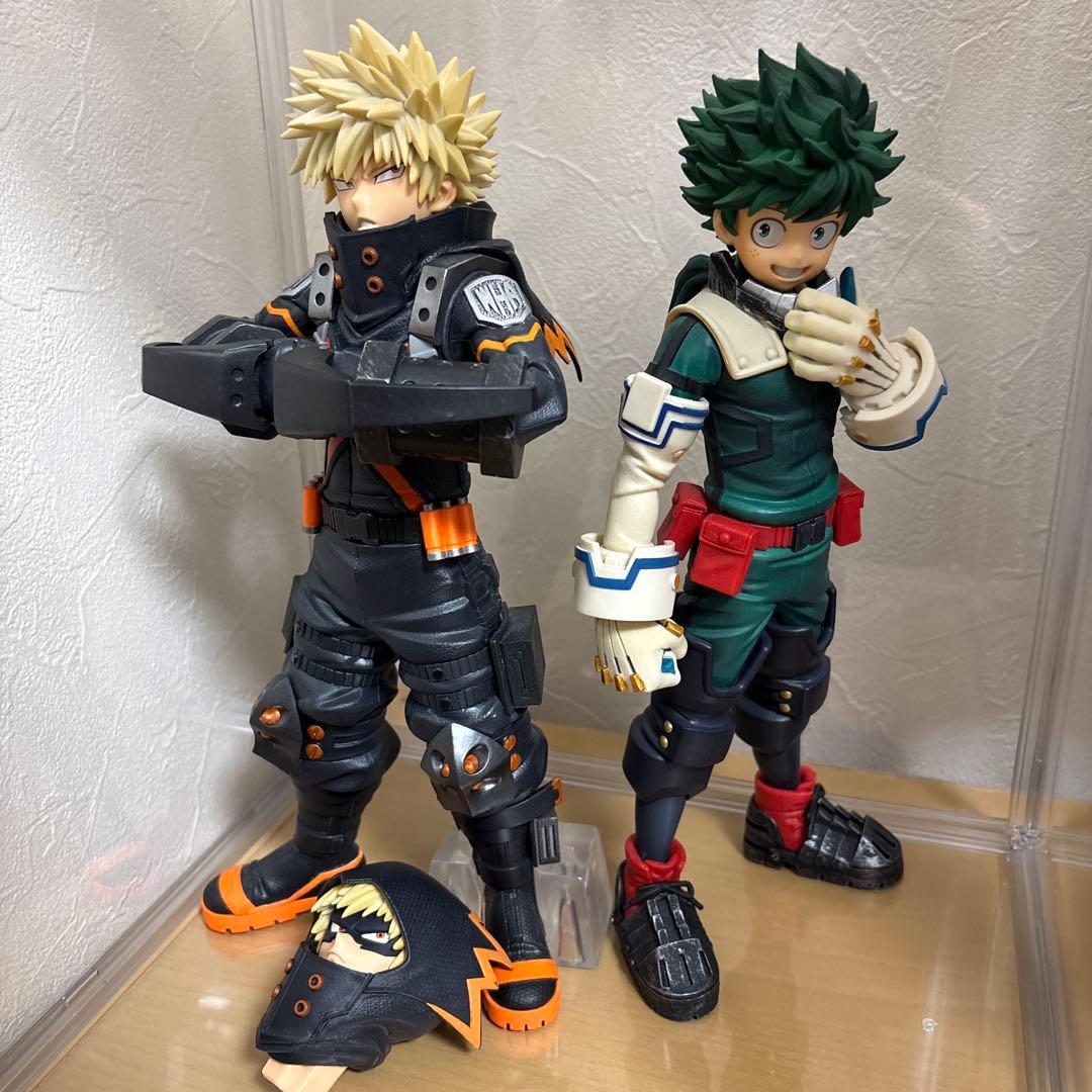 ヒロアカ 一番くじ ワールドヒーローズミッション B賞 爆豪勝己 ＋ 緑谷出久