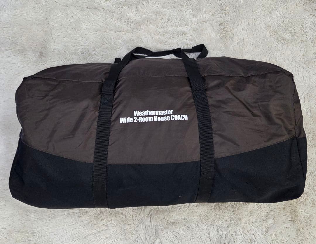 ほぼ未使用　ウェザーマスターワイド2ルーム コーチ　コールマン　タープテント