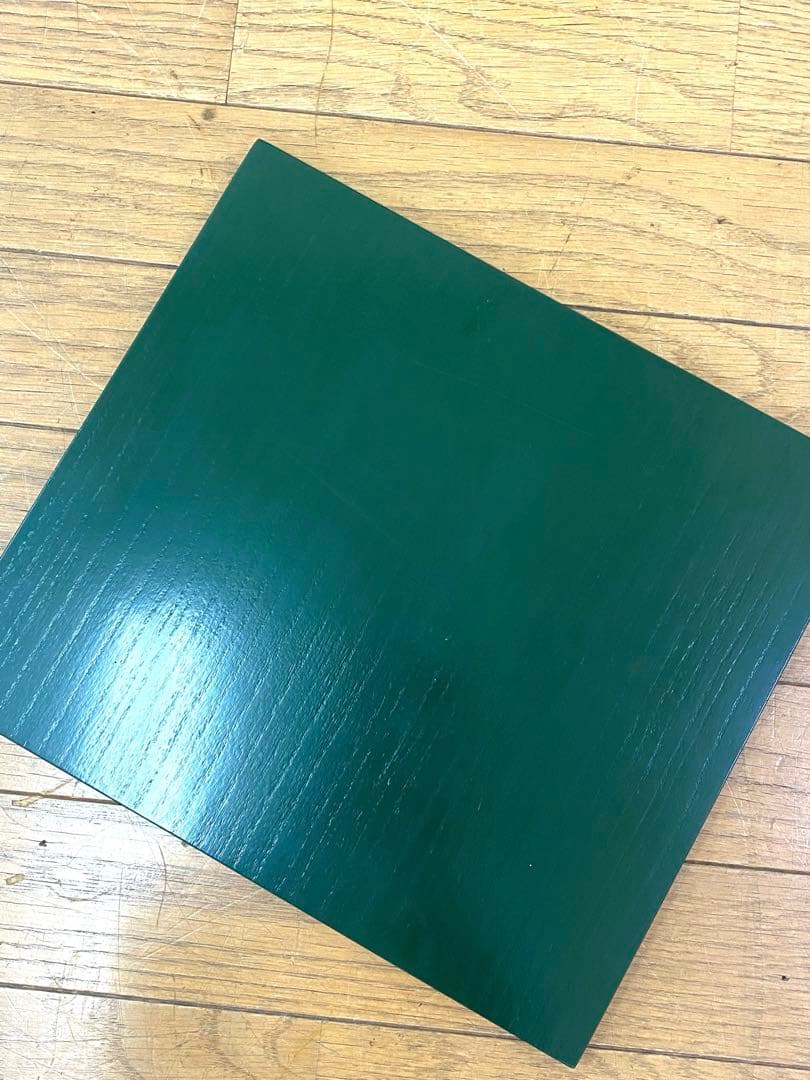 美品 茶道具 青漆爪紅 糸巻棚 茶棚 組立式 共箱