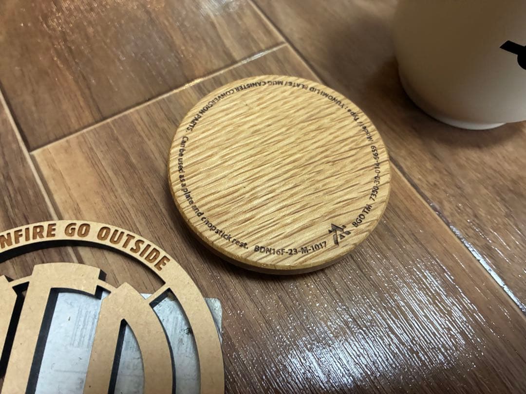 bonfire go outside マグ、フタ、コースターセット