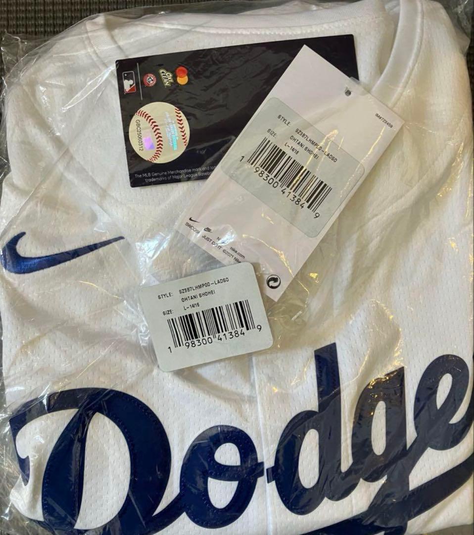 【正規品】大谷翔平 MLBドジャース NIKEリミテッドプレイヤージャージJL