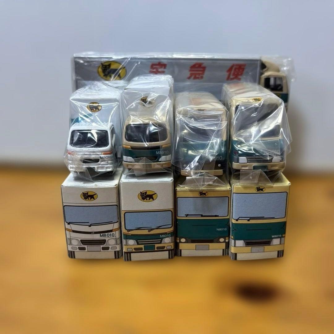 新品未使用 ヤマト運輸 ヤマト ミニカー ５台セット１０t車は赤色、N号あり