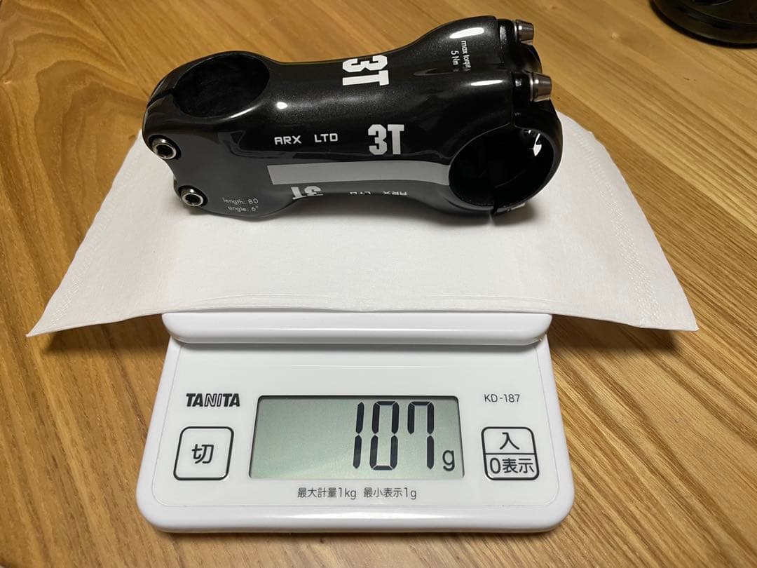 3T ARX-LTD 80mm カーボンステム