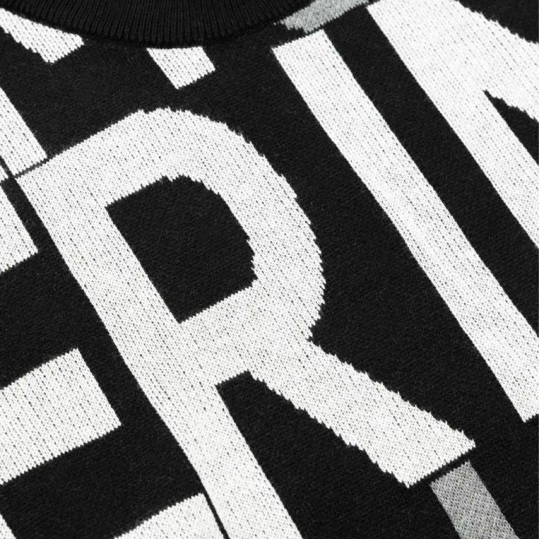 新品 muta MARINE BIG LETTERS モックネックセーター