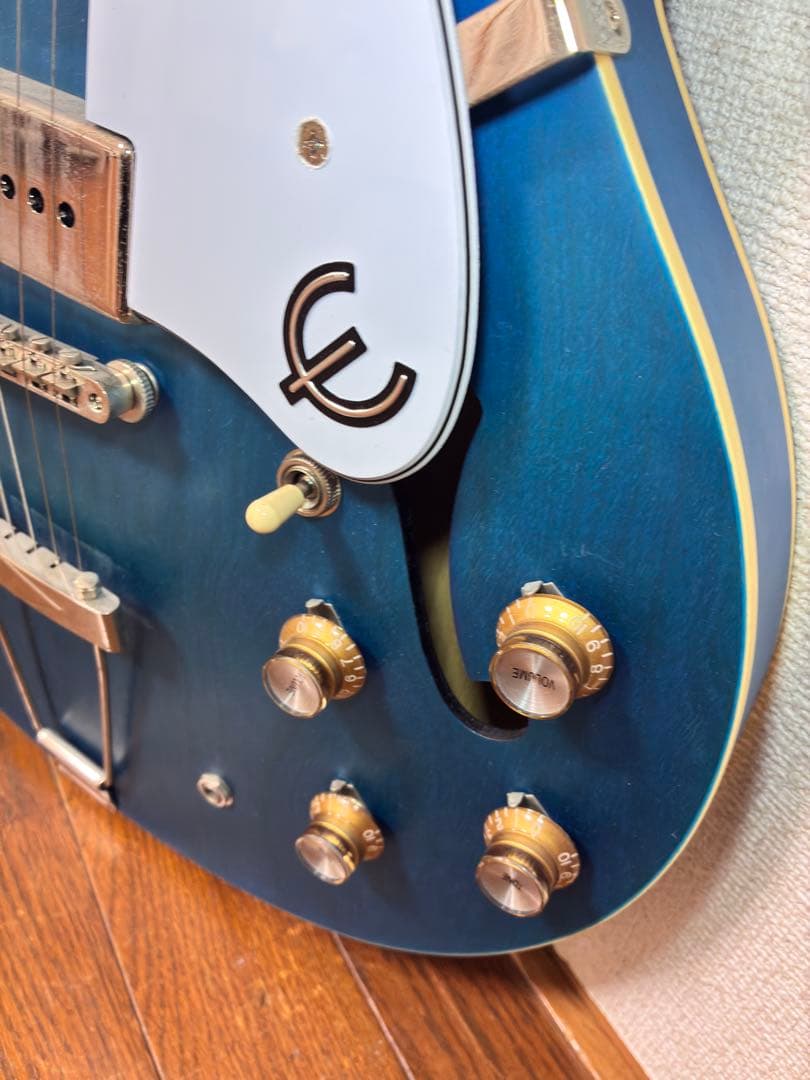 【ジャンク】Epiphone Casino Worn Blue Denim