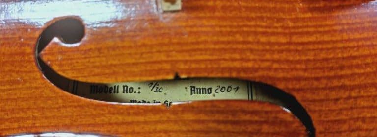 バイオリン　セット一式　ハーマンテラー　ドイツ製　　ハードケース付き　中古品