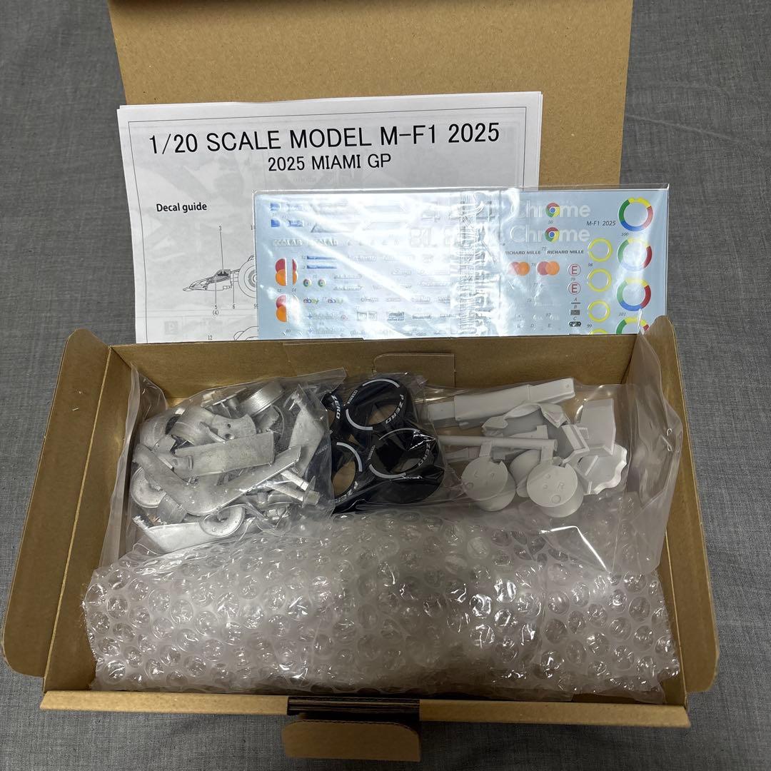 モデルファクトリーヒロ　プラモデル　1/20スケール　M-F1 2025 新品