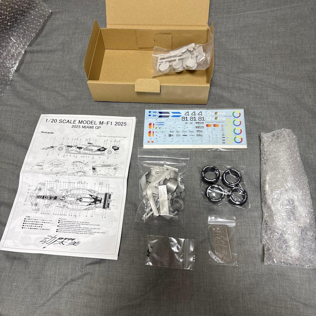 モデルファクトリーヒロ　プラモデル　1/20スケール　M-F1 2025 新品