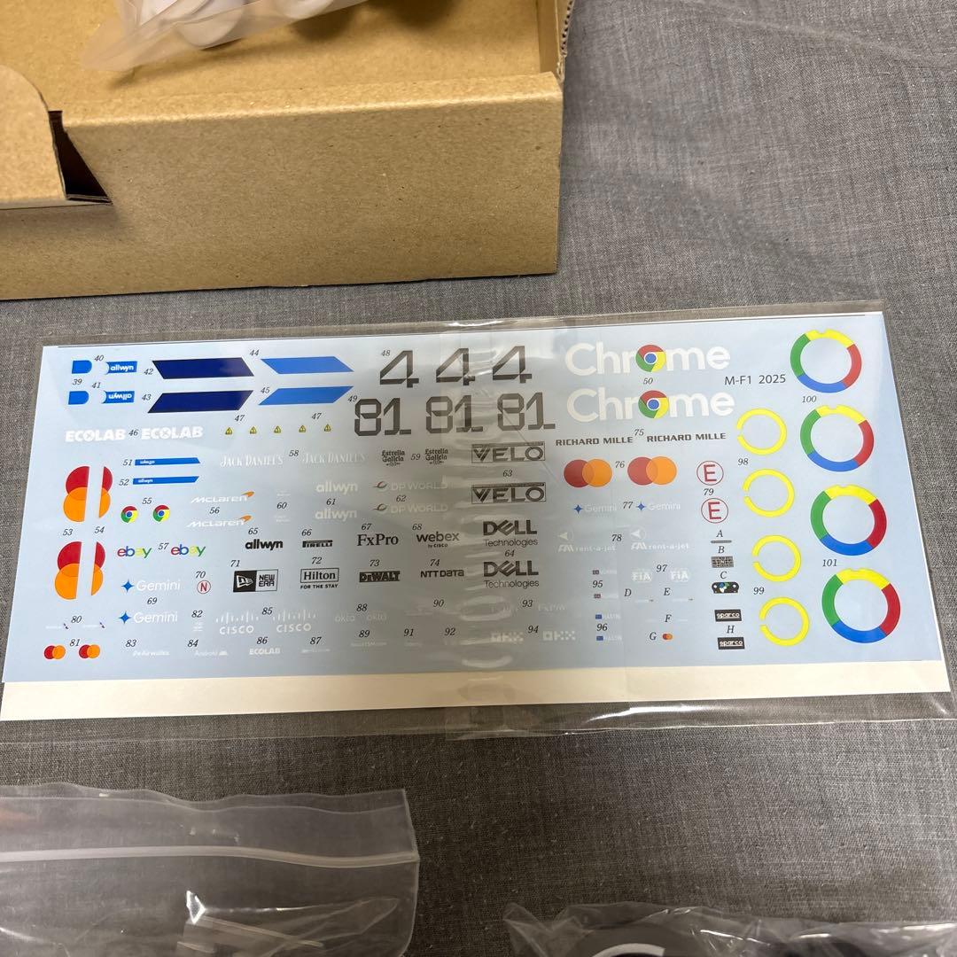 モデルファクトリーヒロ　プラモデル　1/20スケール　M-F1 2025 新品