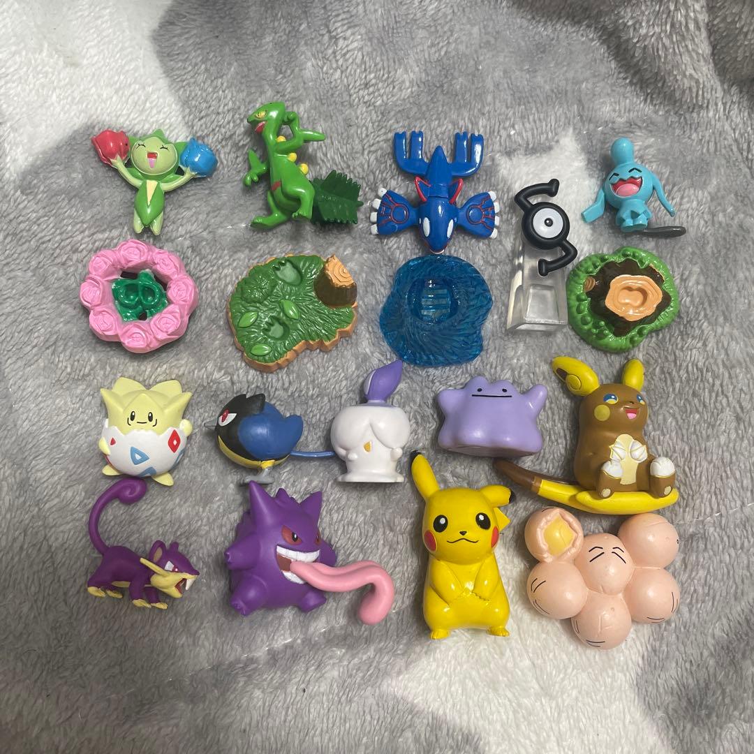 ポケモン チョコ フィギュア レトロ スケールワールド 他14点セット