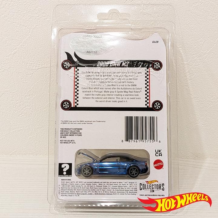 RLC 限定 ホットウィール　2006  M3　ブルー