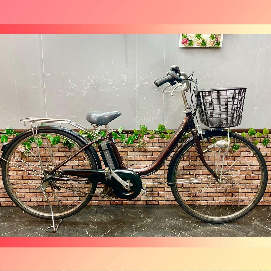 【70】電動自転車 YAMAHA PAS Natura ブラウン