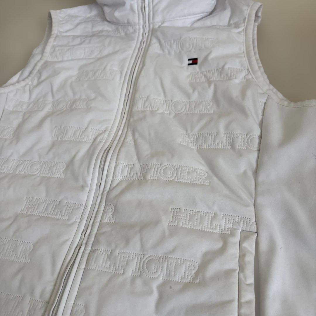 トミーヒルフィガー ゴルフ ベスト レディース フーディー キルト