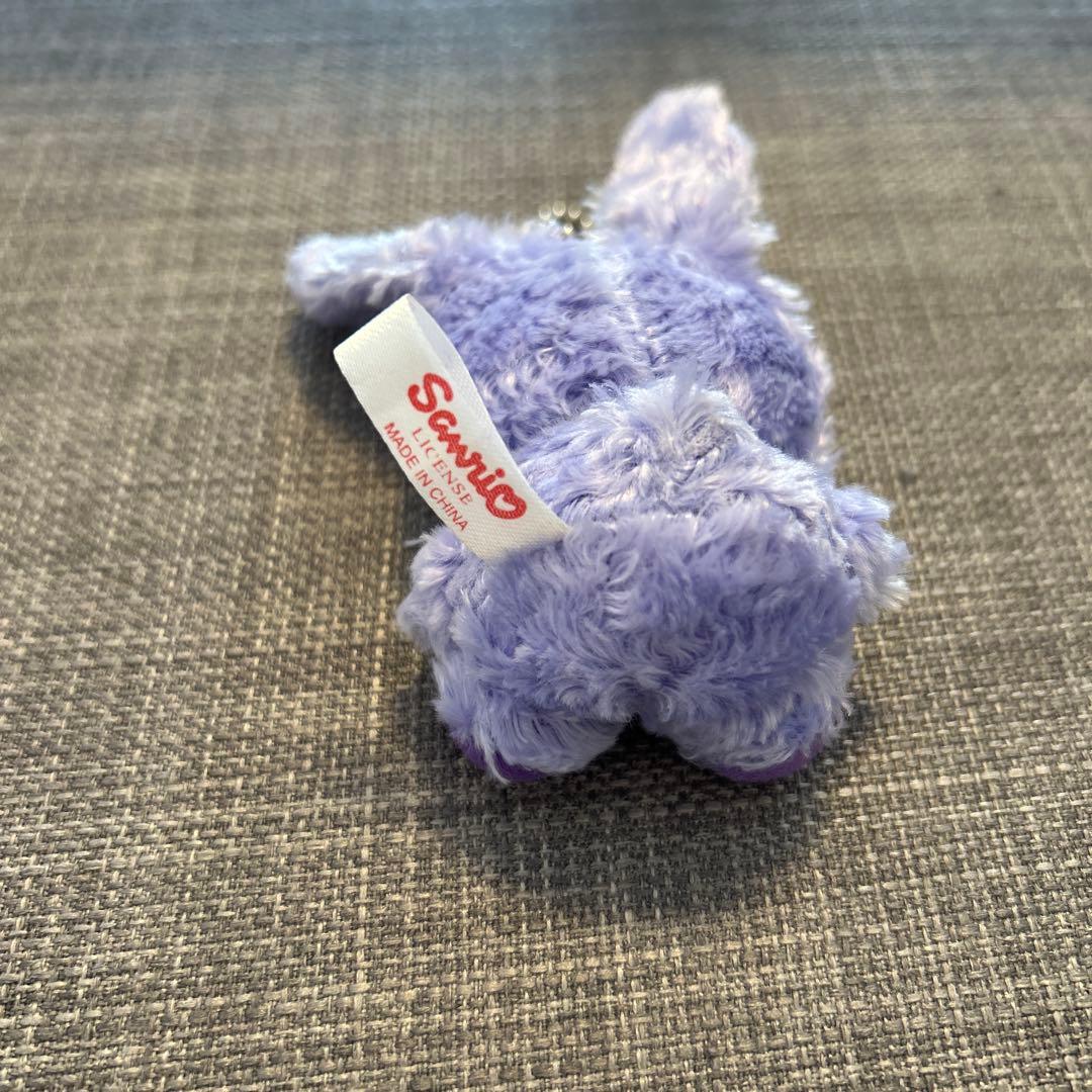 ハローキティ ラッキーストーンぬいぐるみマスコット 紫