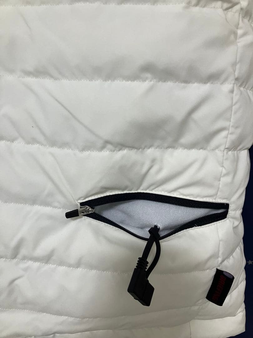 BRIEFING ダウンベスト XL ホワイト