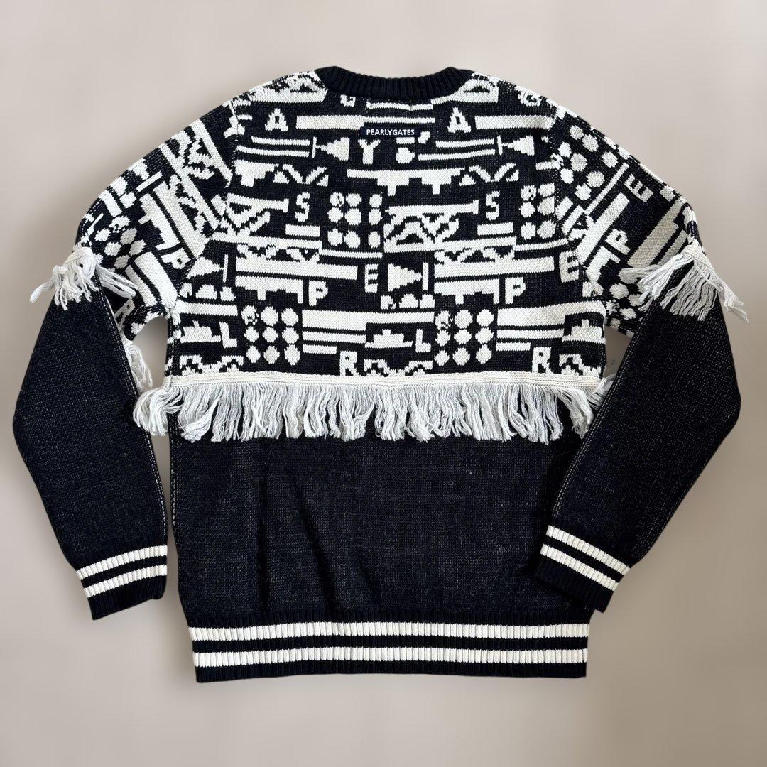 新品未使用品PEARLY GATES フリンジセーター Mサイズ