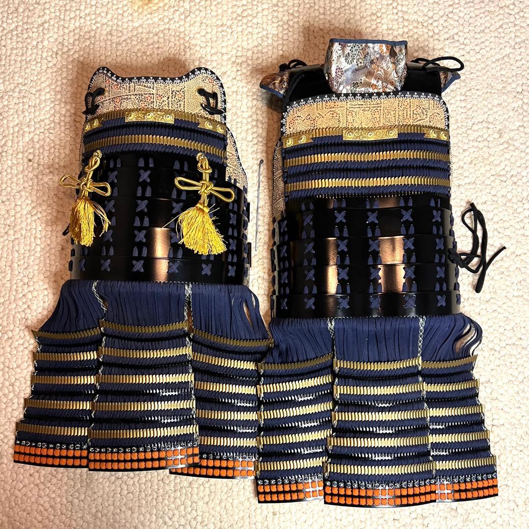 【陽菜(ハル)専用】丸武工房製【現代 甲冑 等身大】鉄地黒胴 当世具足 鎧 一式