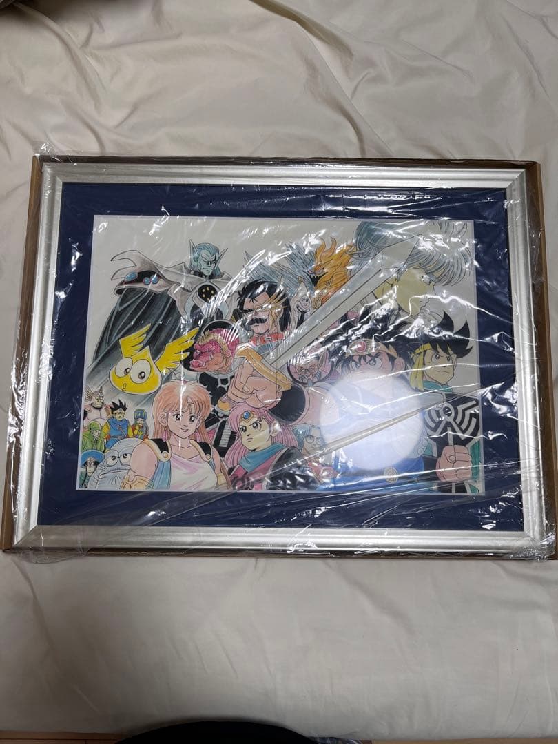 ダイの大冒険　キャラファイングラフ 額装複製原画 1990年