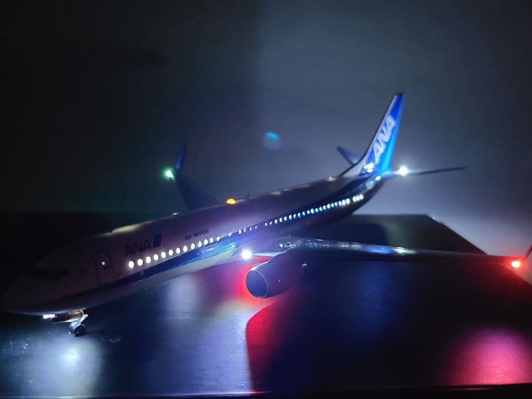 ANA BOEING 737-800 TRITON BLUE LED仕様完成品