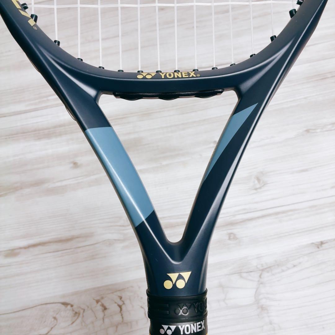 美品 【ヨネックス】 ASTREL 105 テニスラケット 硬式 G1E 白 紺