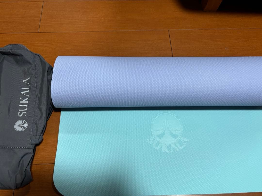 2WAY SUKALA ヨガ、ピラティスマット　美品　バック付き