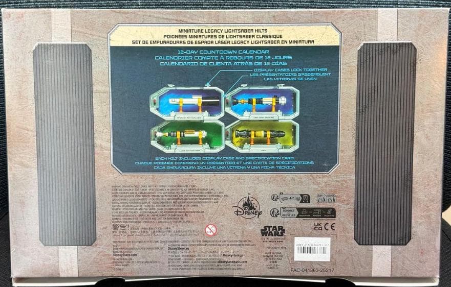 【海外限定】レガシー ライトセーバー ヒルツ カウントダウンカレンダー