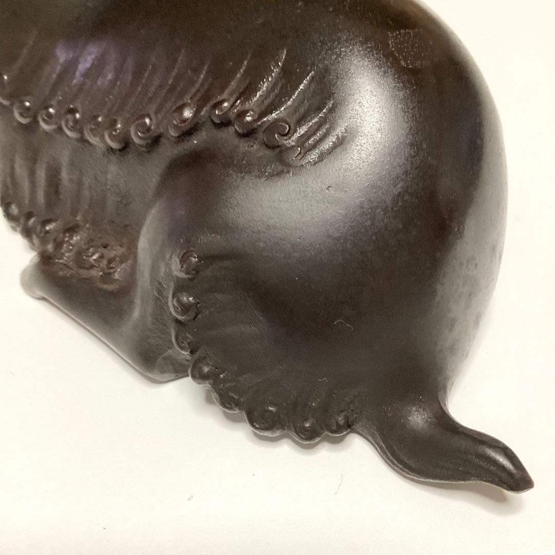 ☆人間国宝 ☆ 彫刻家 ☆ 香取正彦 ☆ 鋳銅　「羊」 置物　共箱　978g