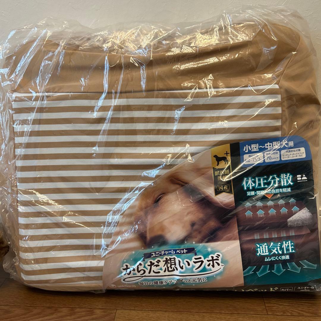 ラテ　ユニ・チャーム ペット からだ想いラボ ベッド　介護　老犬
