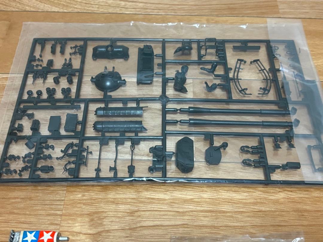 当時物 小鹿タミヤ 1/35 日本陸上自衛隊 61式戦車 リモコンタンク 未組立