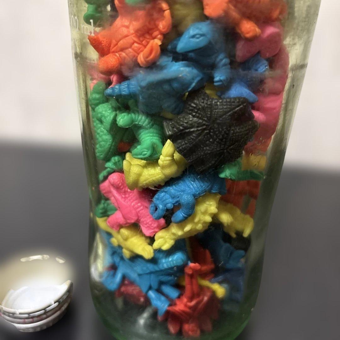 ウルトラ怪獣消しゴム フィギュア コカコーラ1リットル瓶詰め 当時物 昭和レトロ