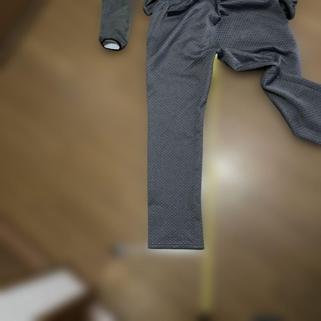 OAKLEY グレー チェック柄 ジャージ上下セット