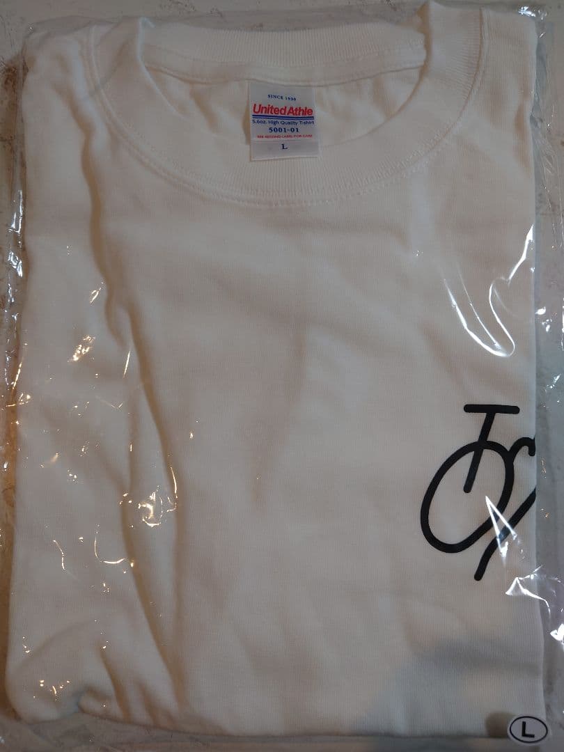 友廣南実　自転車旅　Tシャツ 白【新品未開封】