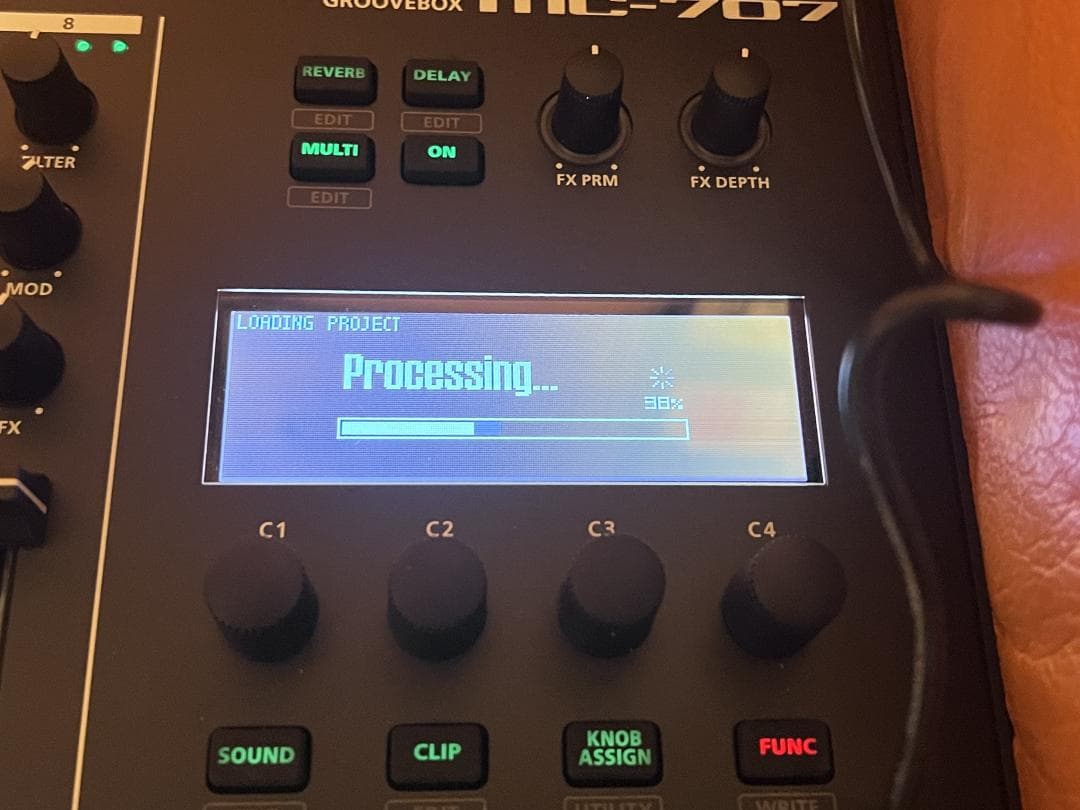 Roland MC-707　純正インナーホストバッグ+持ち運び用ソフトケース