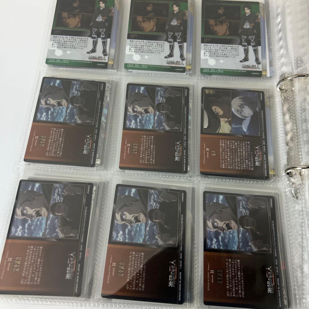 リヴァイ カードセット トレカ