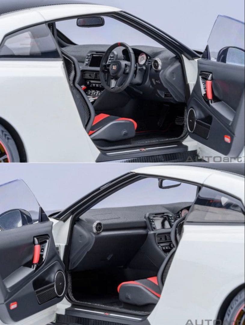AUTOart NISSAN R35 GT-R NISMO ホワイトパール