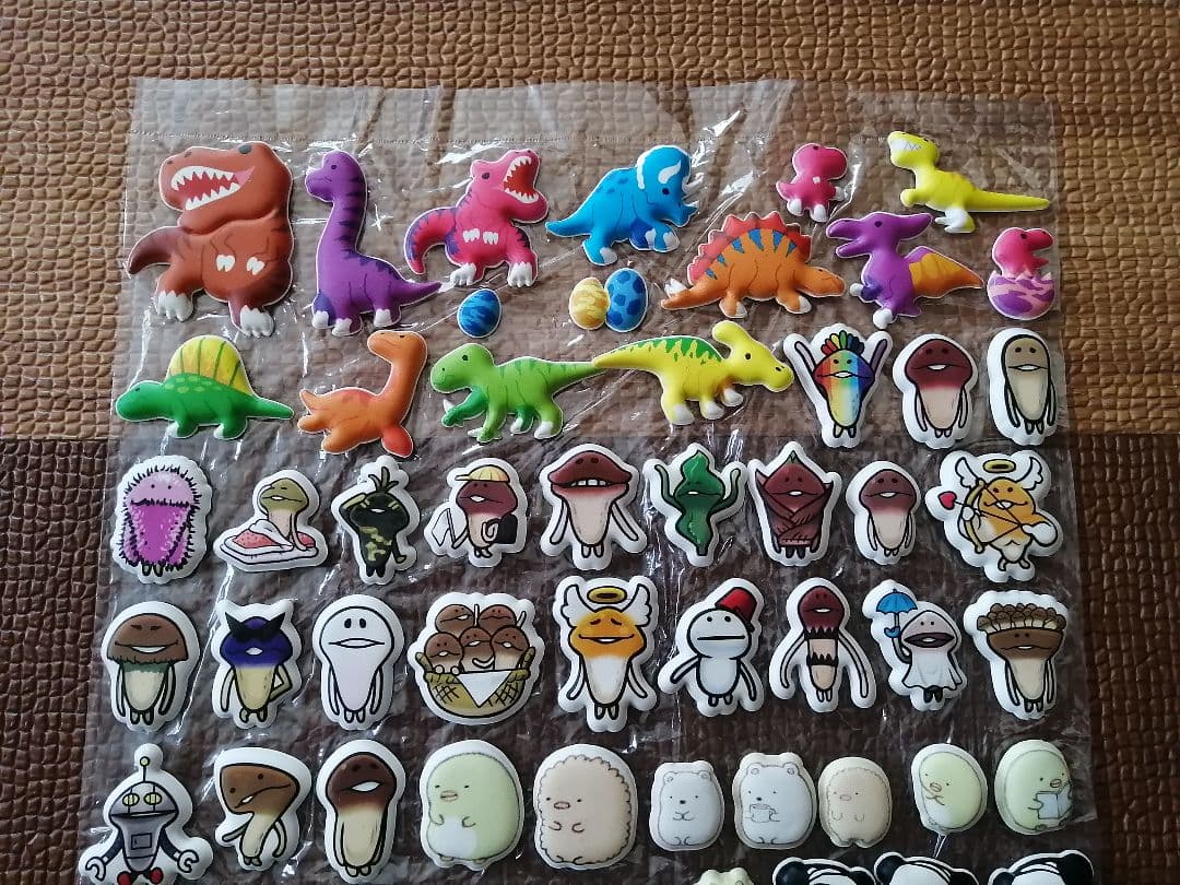 【平成レトロ】シール　ぷっくりシール　小学生女子